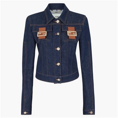 fendi winterjacket|Fendi denim jacket women's.